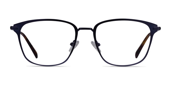 Karter Bleu marine  Métal Montures de lunettes de vue d'EyeBuyDirect