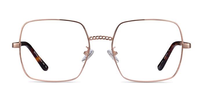 Bettina Or rose Métal Montures de lunettes de vue d'EyeBuyDirect