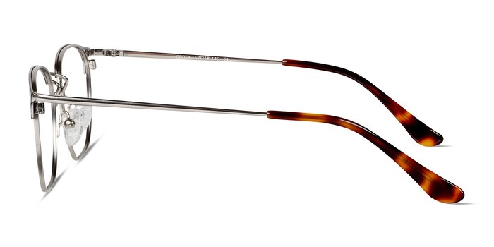 Codex Black Silver Métal Montures de lunettes de vue d'EyeBuyDirect