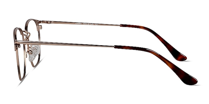 Codex Black Gold Metal Eyeglass Frames from EyeBuyDirect