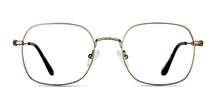 Index Bronze Tortoise Metal Eyeglass Frames from EyeBuyDirect