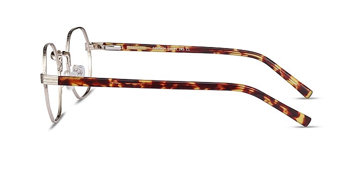 Fantasy Gold Acetate-metal Eyeglass Frames from EyeBuyDirect