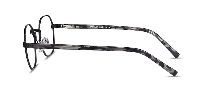 Fantasy Black Acetate-metal Eyeglass Frames from EyeBuyDirect