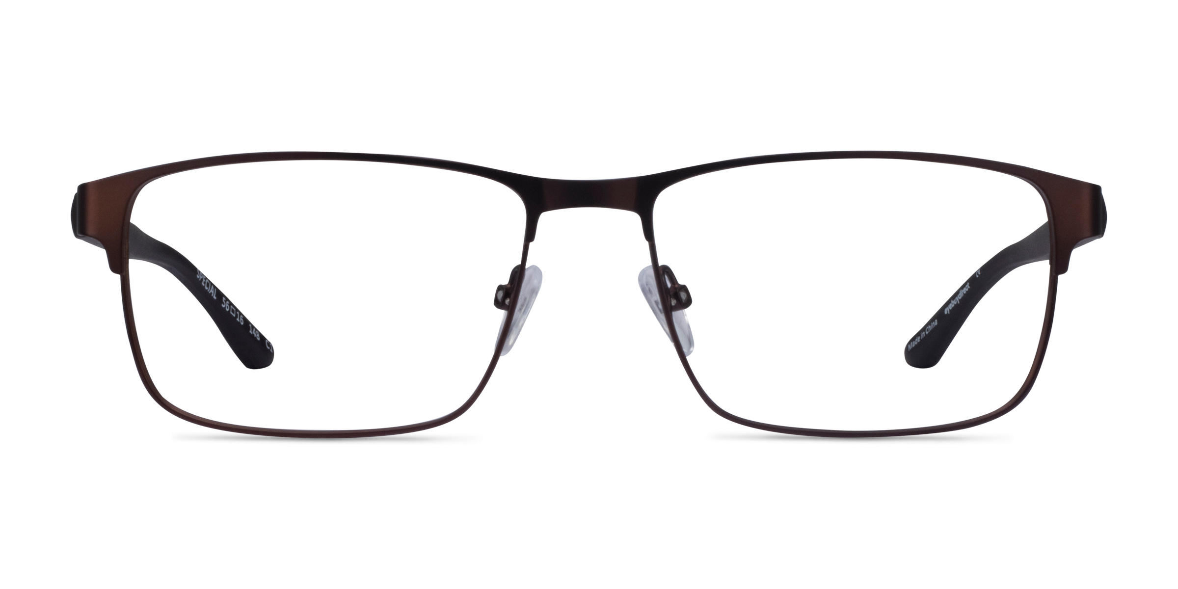 Lunettes Easy For B S 8567 - Monture Transparente Brune - Forme Ovale - Unisexe - Neuf Sans étiquette