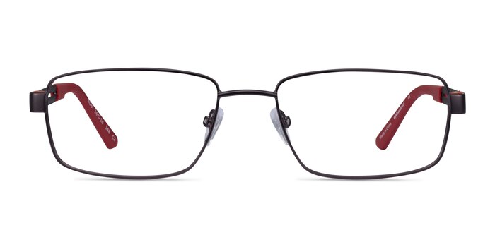 Bob Gunmetal Red Carbon-fiber Montures de lunettes de vue d'EyeBuyDirect