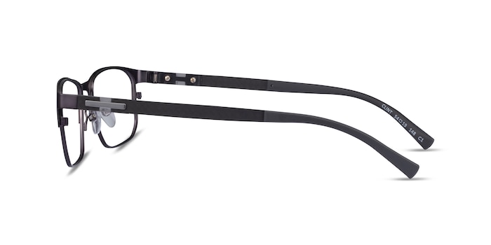 Clint Gunmetal Carbon-fiber Montures de lunettes de vue d'EyeBuyDirect