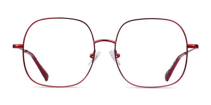 Movement Rouge Métal Montures de lunettes de vue d'EyeBuyDirect
