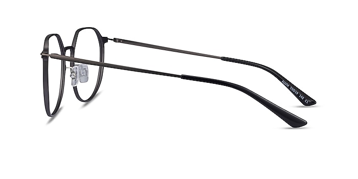 Alum Gunmetal Aluminium-alloy Montures de lunettes de vue d'EyeBuyDirect