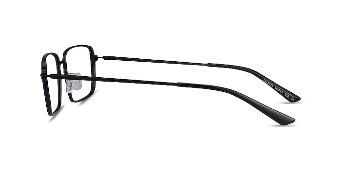 Celsius Black Aluminium-alloy Eyeglass Frames from EyeBuyDirect