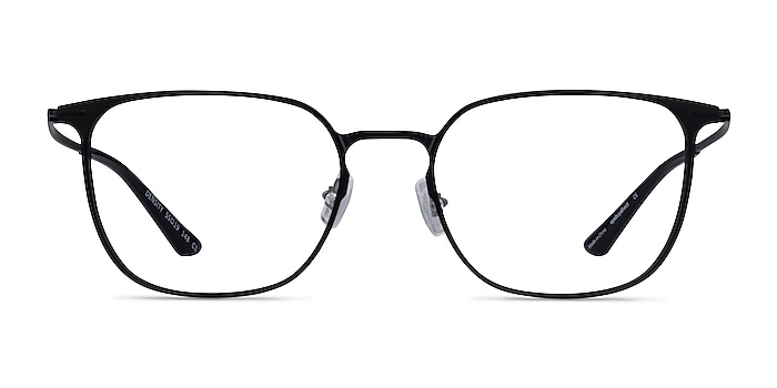 Density Noir Aluminium-alloy Montures de lunettes de vue d'EyeBuyDirect