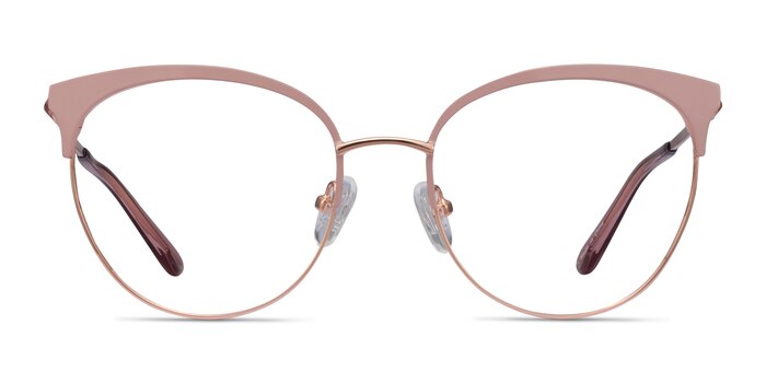 Gem Pink Rose Gold Métal Montures de lunettes de vue d'EyeBuyDirect
