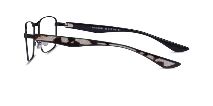 Possibility Matte Black Acétate Montures de lunettes de vue d'EyeBuyDirect