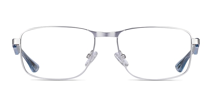 Possibility Argenté Acétate Montures de lunettes de vue d'EyeBuyDirect