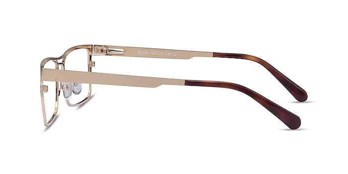 Biloxi Gold Metal Eyeglass Frames from EyeBuyDirect