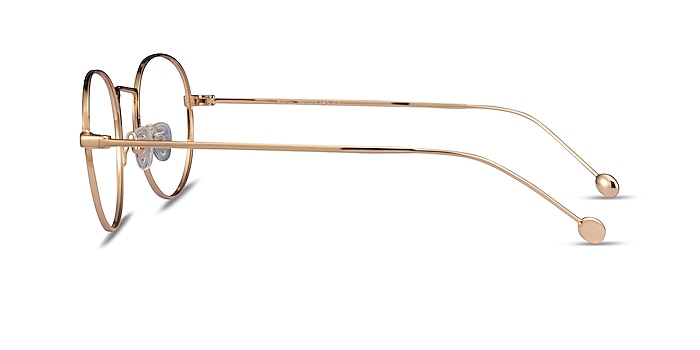 Ring Black  Gold Métal Montures de lunettes de vue d'EyeBuyDirect
