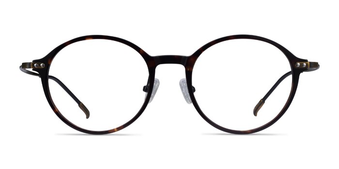 Reily Tortoise Bronze Acetate-metal Montures de lunettes de vue d'EyeBuyDirect