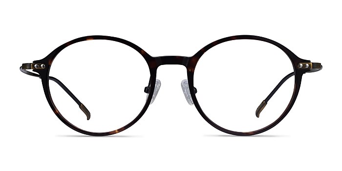 Reily Tortoise Bronze Acetate-metal Eyeglass Frames from EyeBuyDirect