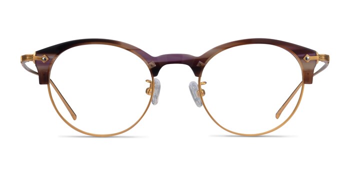 Irvin Floral Stirped Acetate-metal Eyeglass Frames from EyeBuyDirect