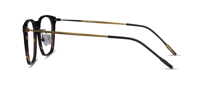 Usman Tortoise Bronze Acetate-metal Montures de lunettes de vue d'EyeBuyDirect
