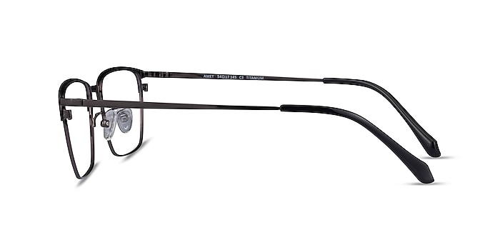 Amet Blue  Gunmetal Metal Eyeglass Frames from EyeBuyDirect