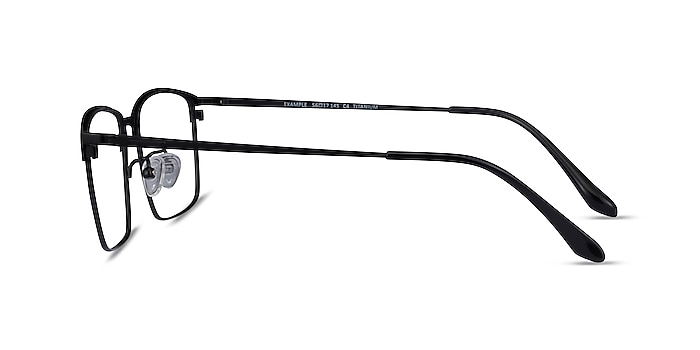 Example Noir Métal Montures de lunettes de vue d'EyeBuyDirect