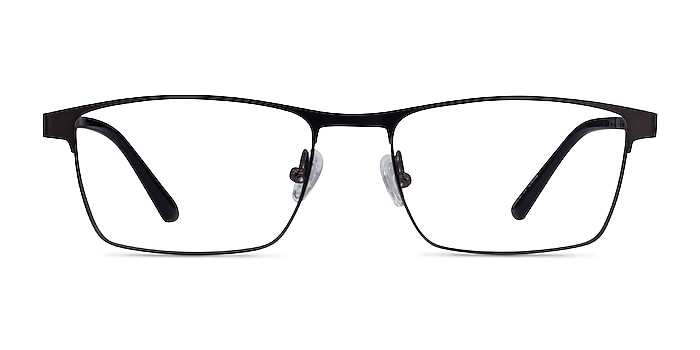 Davis Noir Plastic-metal Montures de lunettes de vue d'EyeBuyDirect