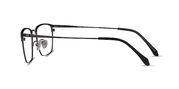 Fungi Black Gunmetal Métal Montures de lunettes de vue d'EyeBuyDirect