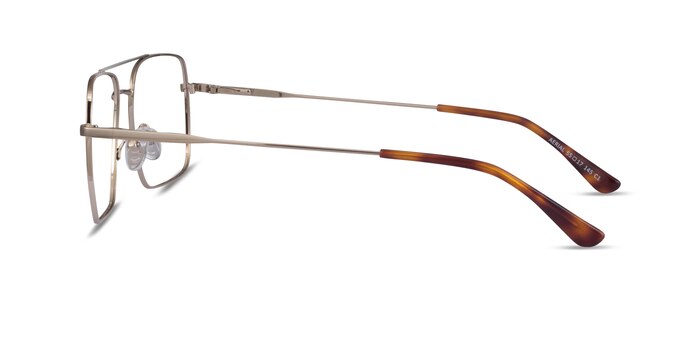 Aerial Light Gold Métal Montures de lunettes de vue d'EyeBuyDirect