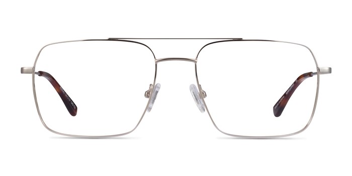 Aerial Aviator Silver Glasses for Men | Eyebuydirect