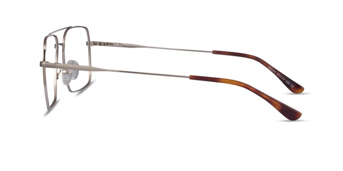 Aerial Silver Metal Eyeglass Frames from EyeBuyDirect