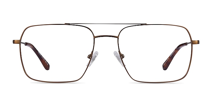 Aerial Bronze Metal Eyeglass Frames from EyeBuyDirect