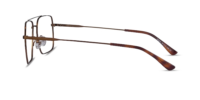 Aerial Bronze Métal Montures de lunettes de vue d'EyeBuyDirect