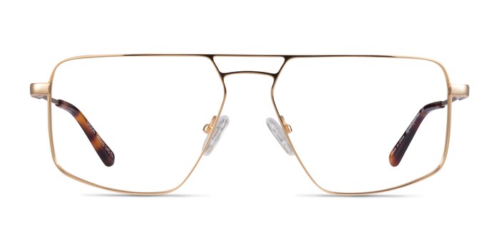 Orson Gold Metal Eyeglass Frames from EyeBuyDirect