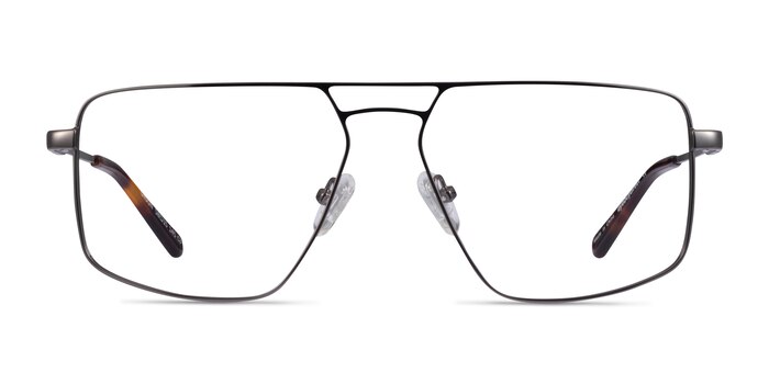 Orson Dark Gunmetal Metal Eyeglass Frames from EyeBuyDirect