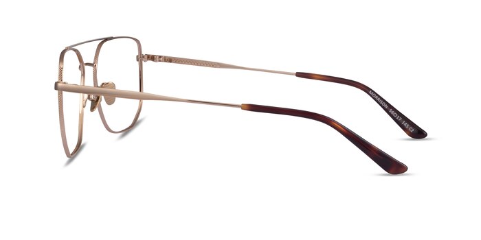 Morrison Gold Metal Eyeglass Frames from EyeBuyDirect