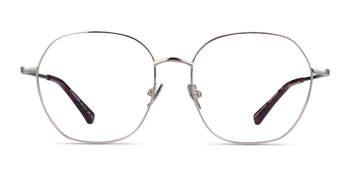 Etymology Argenté Métal Montures de lunettes de vue d'EyeBuyDirect