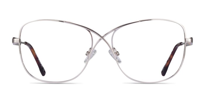 Movie Argenté Métal Montures de lunettes de vue d'EyeBuyDirect