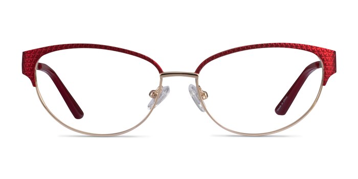 Experience Red Gold Métal Montures de lunettes de vue d'EyeBuyDirect