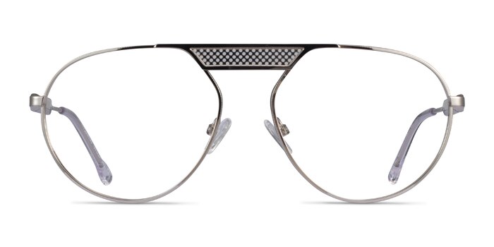 Flowing Argenté Métal Montures de lunettes de vue d'EyeBuyDirect