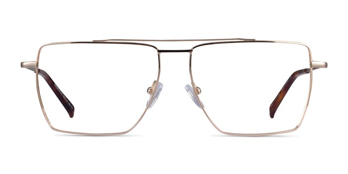 Perspective Doré Métal Montures de lunettes de vue d'EyeBuyDirect