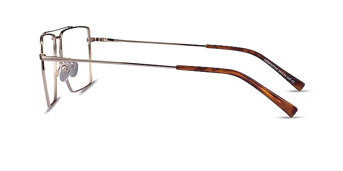 Perspective Doré Métal Montures de lunettes de vue d'EyeBuyDirect