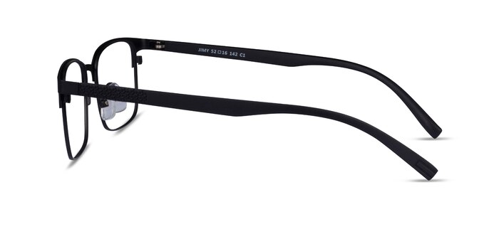 Jimy Matte Black Metal Eyeglass Frames from EyeBuyDirect