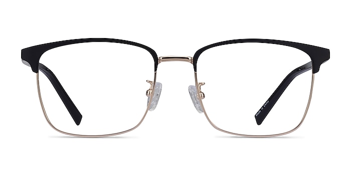 Terry Black Gold Métal Montures de lunettes de vue d'EyeBuyDirect
