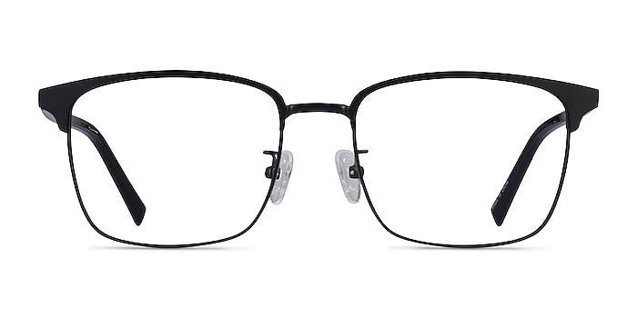 Terry Noir Métal Montures de lunettes de vue d'EyeBuyDirect