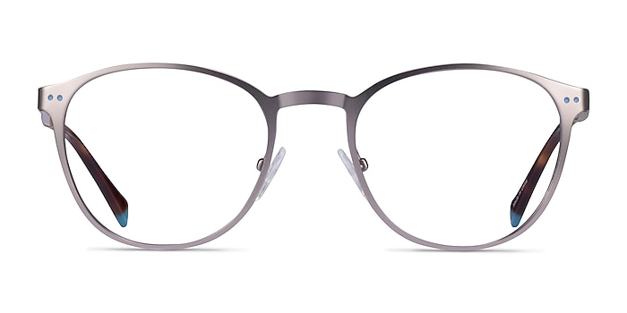 Ferguson Gunmetal Tortoise Acétate Montures de lunettes de vue d'EyeBuyDirect