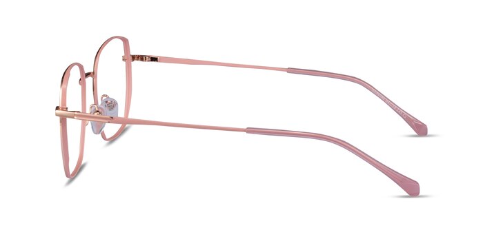 Genuine Rose Gold Pink Metal Eyeglass Frames from EyeBuyDirect
