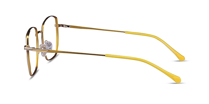 Genuine Gold Yellow Metal Eyeglass Frames from EyeBuyDirect