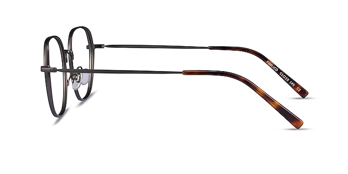 Pimlico Matte Gunmetal Metal Eyeglass Frames from EyeBuyDirect