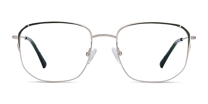 Carnaby Gold Dark Green Métal Montures de lunettes de vue d'EyeBuyDirect