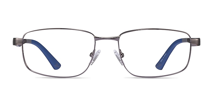 Entropy Gunmetal Metal Eyeglass Frames from EyeBuyDirect